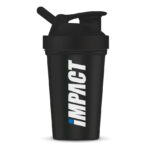 Shaker noir 400ml – Shaker pour mélanges protéinés