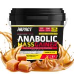 Anabolic mass gainer Caramel 5kg - weight gainer pour prise de masse et récupération